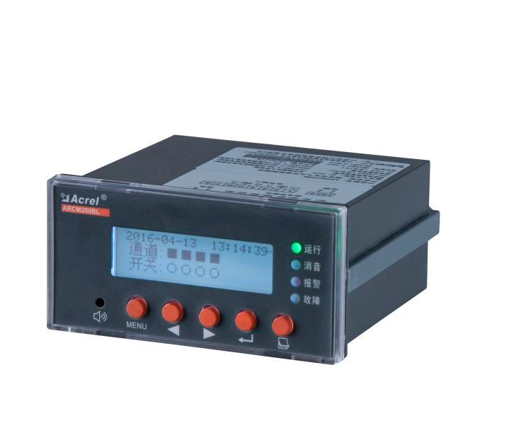 安科瑞ARCM200BL電氣火災(zāi)監(jiān)控單元 漏電火災(zāi)監(jiān)控模塊開孔91*44