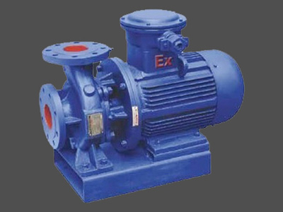 ISWB臥式單級單吸防爆管道油泵