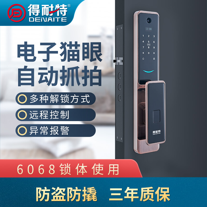 廠家供應(yīng)得耐特指紋鎖8208