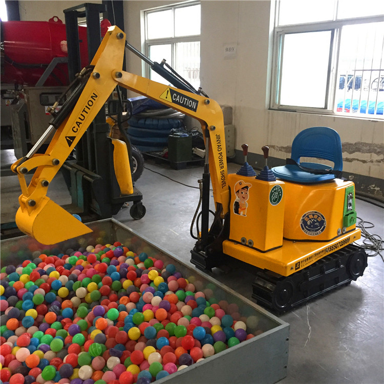 游樂園帶娃電動設備小型兒童挖掘機 戶外游樂場挖掘機廠家