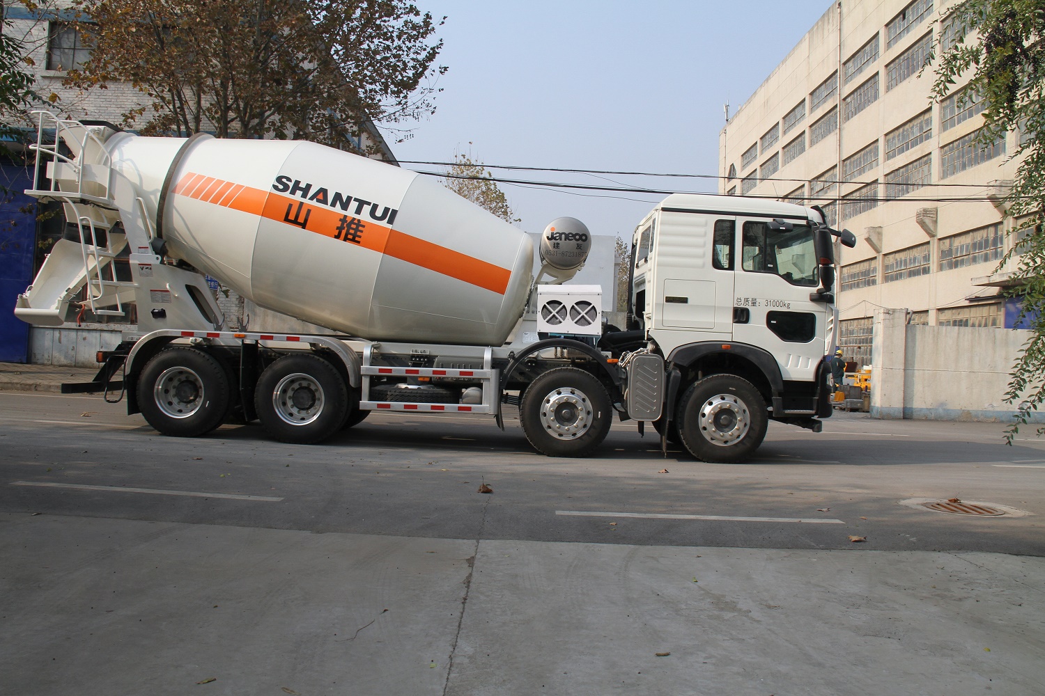 混凝土攪拌運(yùn)輸車上裝油電改造商砼罐車上裝油電改造混動(dòng)上裝電驅(qū)