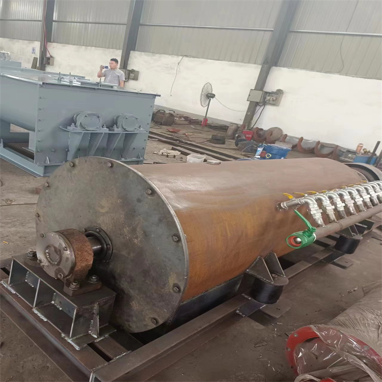 粉煤灰使用的碳鋼單軸粉塵加濕攪拌機博雅環(huán)保提供