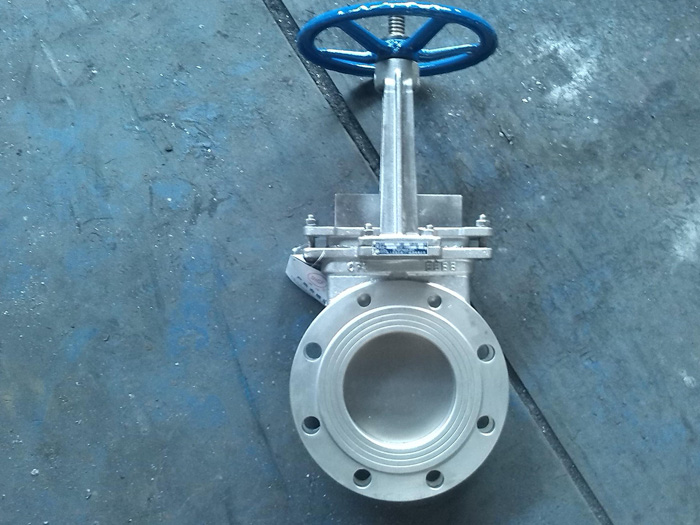 不銹鋼圓形插板閥