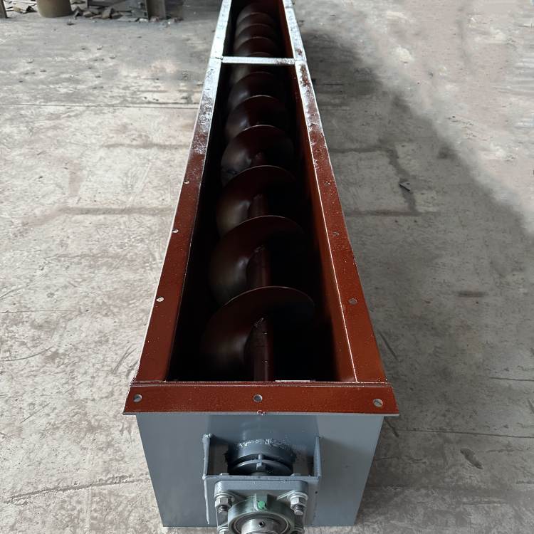 螺旋式輸送機(jī) 旋轉(zhuǎn)上料機(jī)械 食品 水泥 沙石 螺旋運(yùn)輸，不易灑落