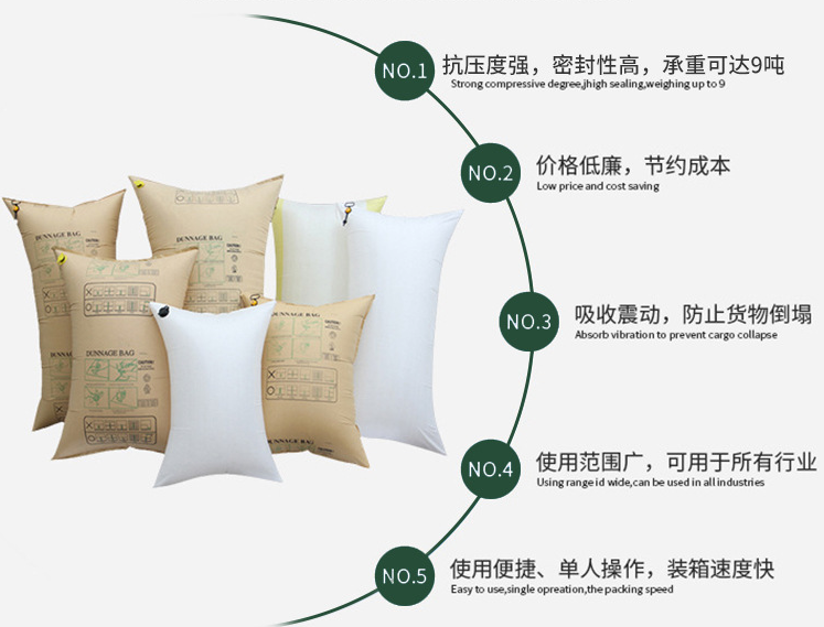 奧立編織袋集裝箱充氣袋防撞