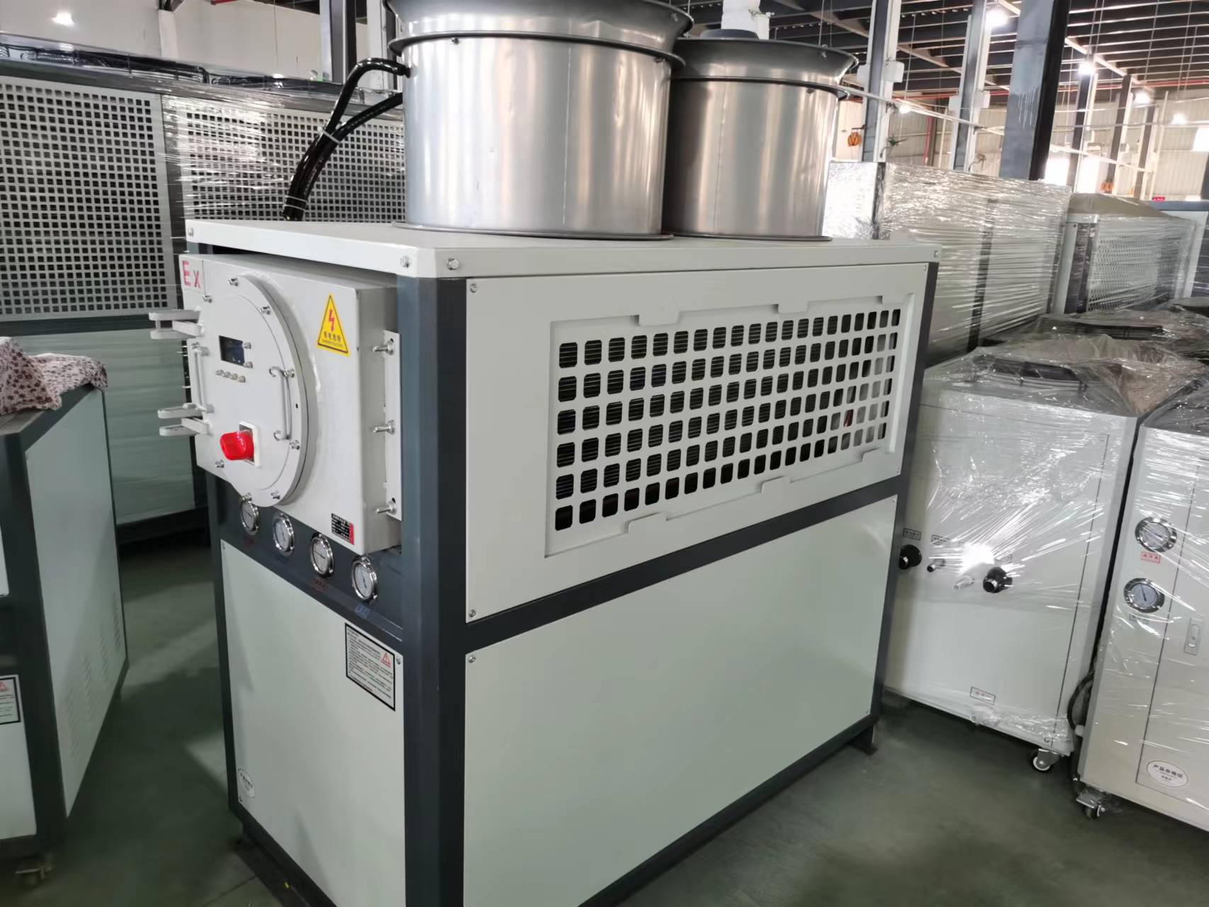 供應(yīng)廣州奧科牌EXDIIBT4級防爆式冷水機EXDIICT4級防爆型冷凍機