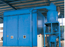 佛山百洲機械蜂窩噴砂房