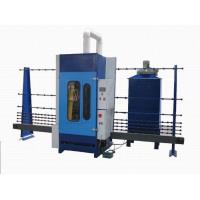 百洲自動噴砂機鋸片表面噴砂加工去氧化皮除銹