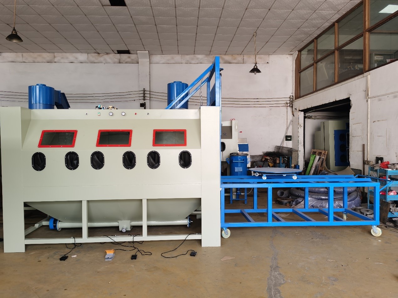 佛山百洲通過式拋丸機