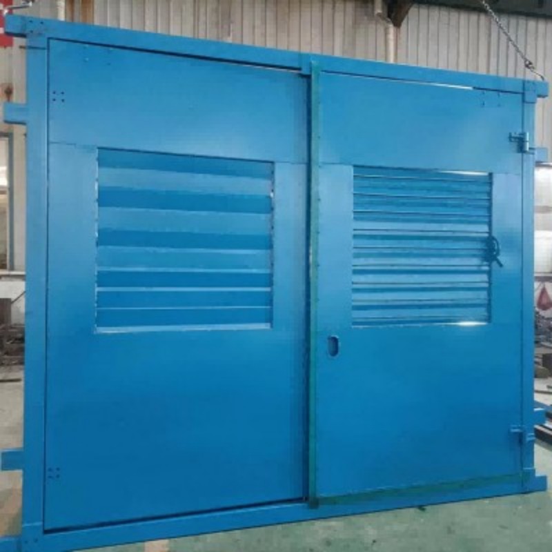 煤礦用風門固定防爆門機械控制門無壓風門防爆密閉門電液控制裝置
