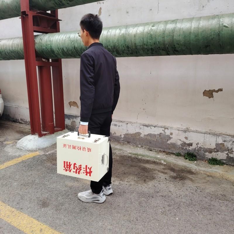 抗沖擊便攜式鋼板箱，適用于水利水電爆破作業(yè)