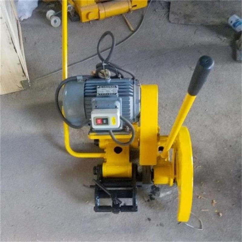 DQG-3電動鋸軌機 380V三相鋼軌切割機 雙向搖擺防脫軌設計