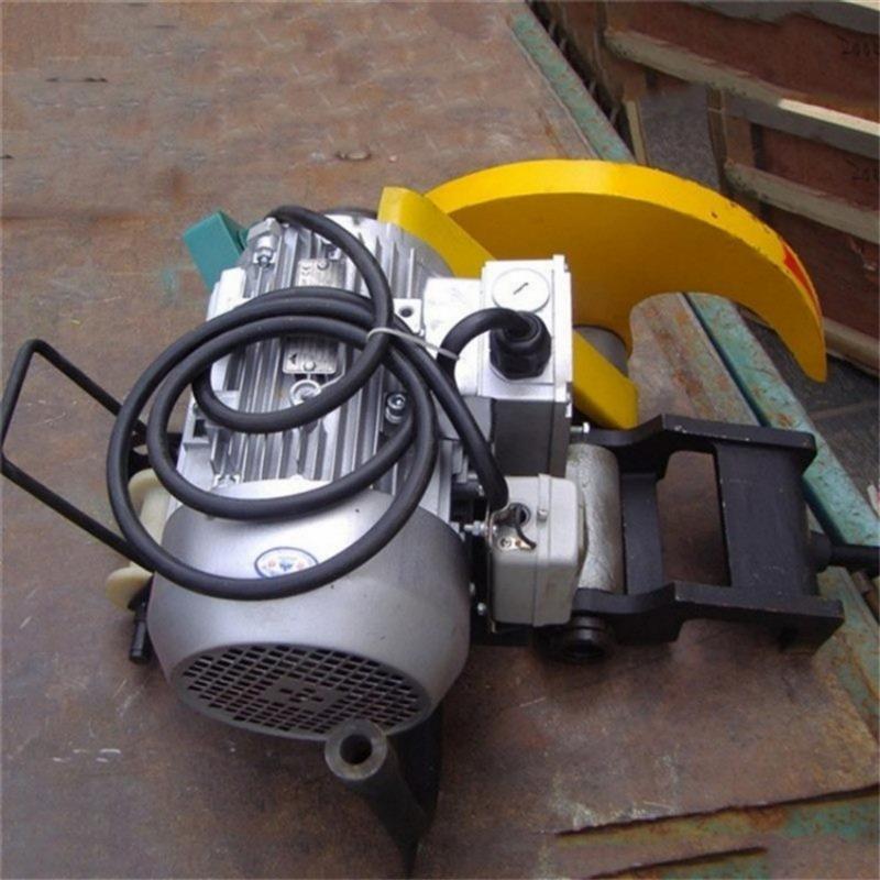 DQG-4電動鋸軌機 380V三相鋼軌切割機 雙向搖擺切軌 防脫軌設計