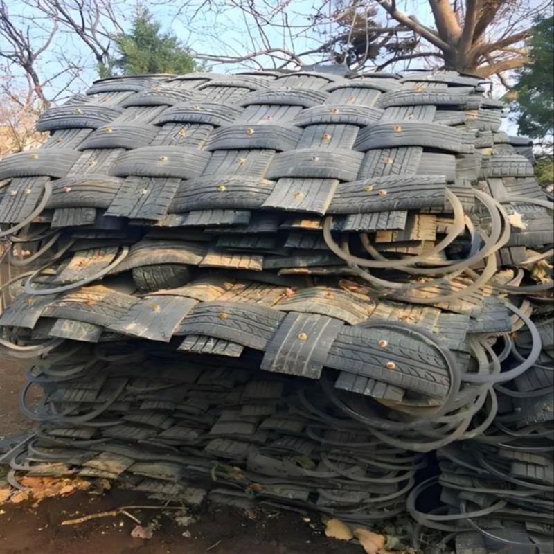 加厚礦用炮墊 鋼絲胎編織 攔截飛石礦山爆破專用防護墊