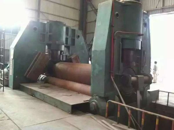 出售二手鄂重110-3.2卷板機