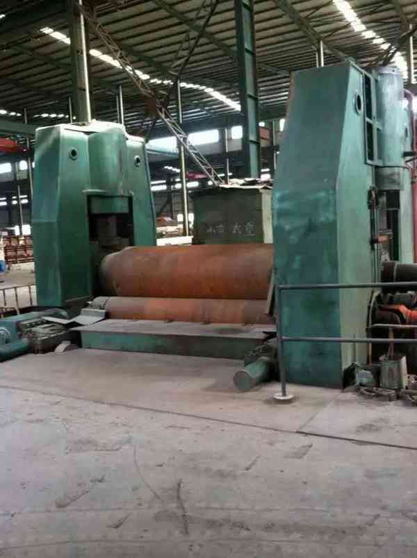 出售二手鄂重120-3.2米卷板機