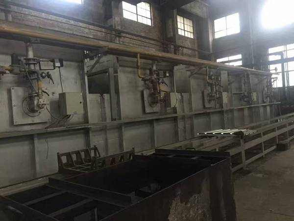 供二手南京2-10米淬火爐 回火爐 電阻爐一套線