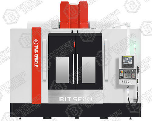 江蘇百正MTS-600P雙主軸立式加工中心