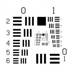 TE250USAF分辨率測試卡35mm