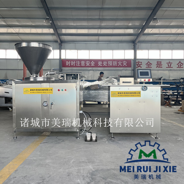 大功率全自動(dòng)灌腸機(jī) 火腿腸香腸臘腸灌腸機(jī)