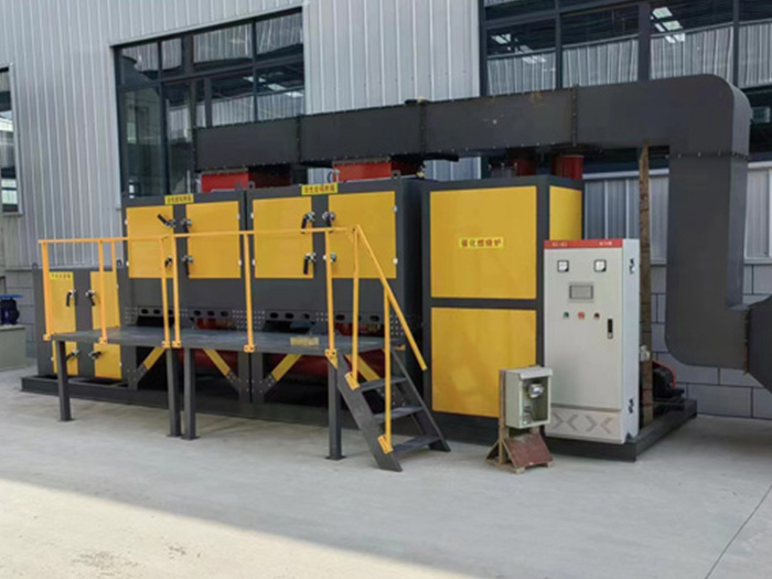 機(jī)械噴漆VOCs催化燃燒設(shè)備有機(jī)廢氣處理眾工環(huán)保