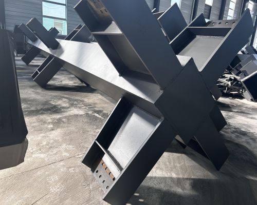 張家口箱型柱加工焊接 鋼結(jié)構(gòu)箱型柱格構(gòu)柱 承重強(qiáng) 工期短