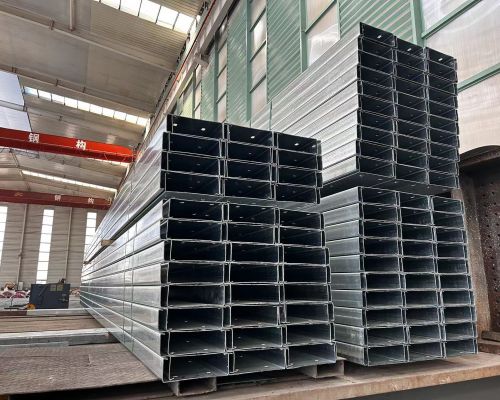 張家樓鍍鋅C型鋼 c型鋼檁條 制作廠家 交貨快 博泰鋼構(gòu)