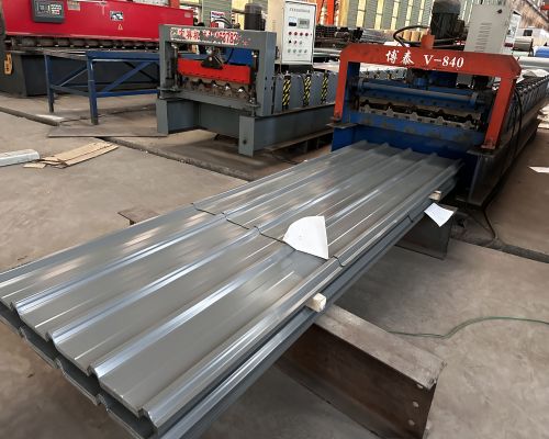 張家口v840型彩鋼板 彩鋼壓型板廠家 建筑墻面板 定制
