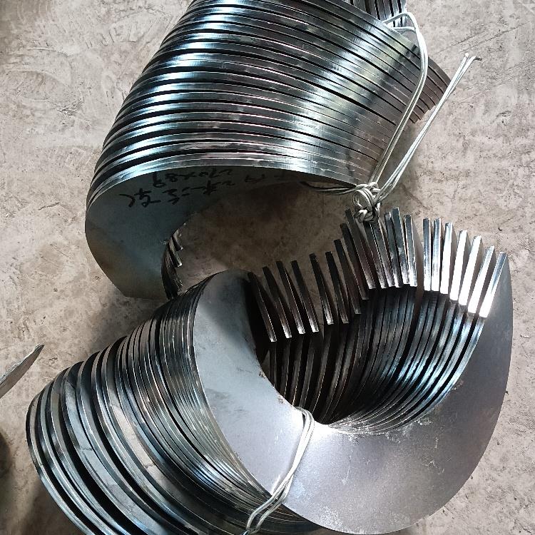 耐高溫304不銹鋼蛟龍葉片螺旋片