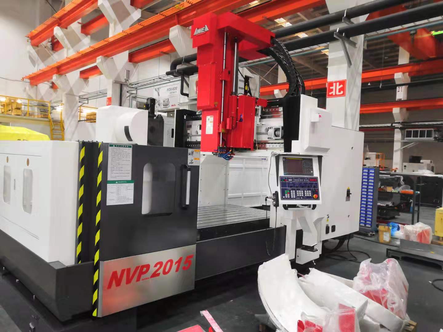臺(tái)灣亞崴NVP-2015龍門加工中心機(jī)規(guī)格