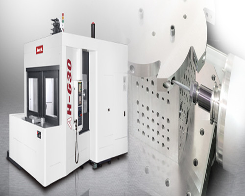 臺灣亞崴龍門AH-630臥式加工中心機