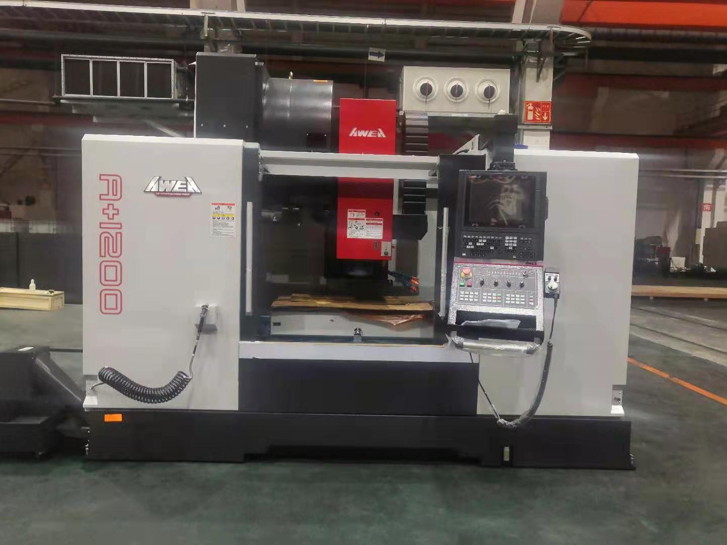 上海亞崴A 1200硬軌立式加工中心價格實惠