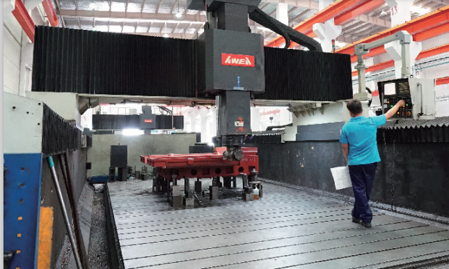 臺灣亞崴機床LG-8040天車式五面龍門加工中心