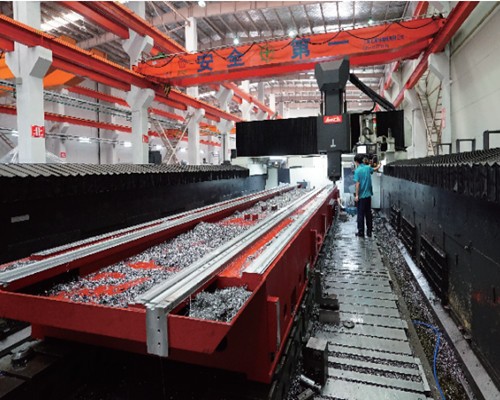 臺灣亞崴機床LG-10040大型五軸龍門加工中心