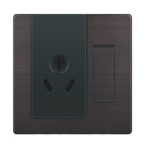 廠家供應(yīng)豪頓86-G3棕色鋼拉絲系列G3-011