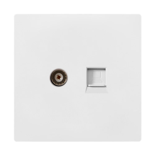 廠家供應(yīng)豪頓86-M9白色超薄系列M9W-018