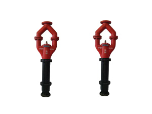 鐵獅雙臂消防炮座 單臂消防炮座可定制