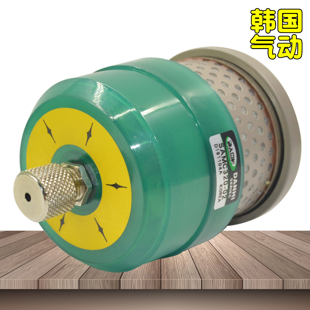 韓國DANHI丹海SAMC320-02排氣潔凈器SMC型消聲消音油霧吸收過濾器