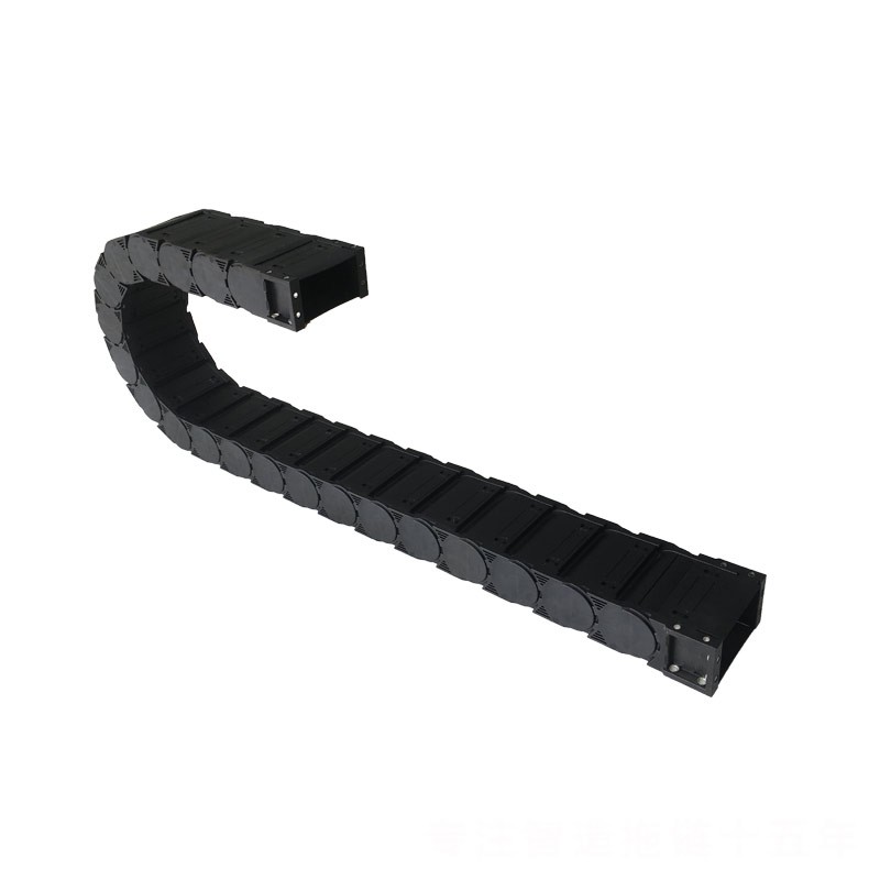 海興盛達(dá)機(jī)械手尼龍全黑封閉拖鏈
