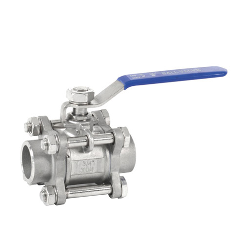 廠家供應(yīng)丁一精良三片式硬密封球閥