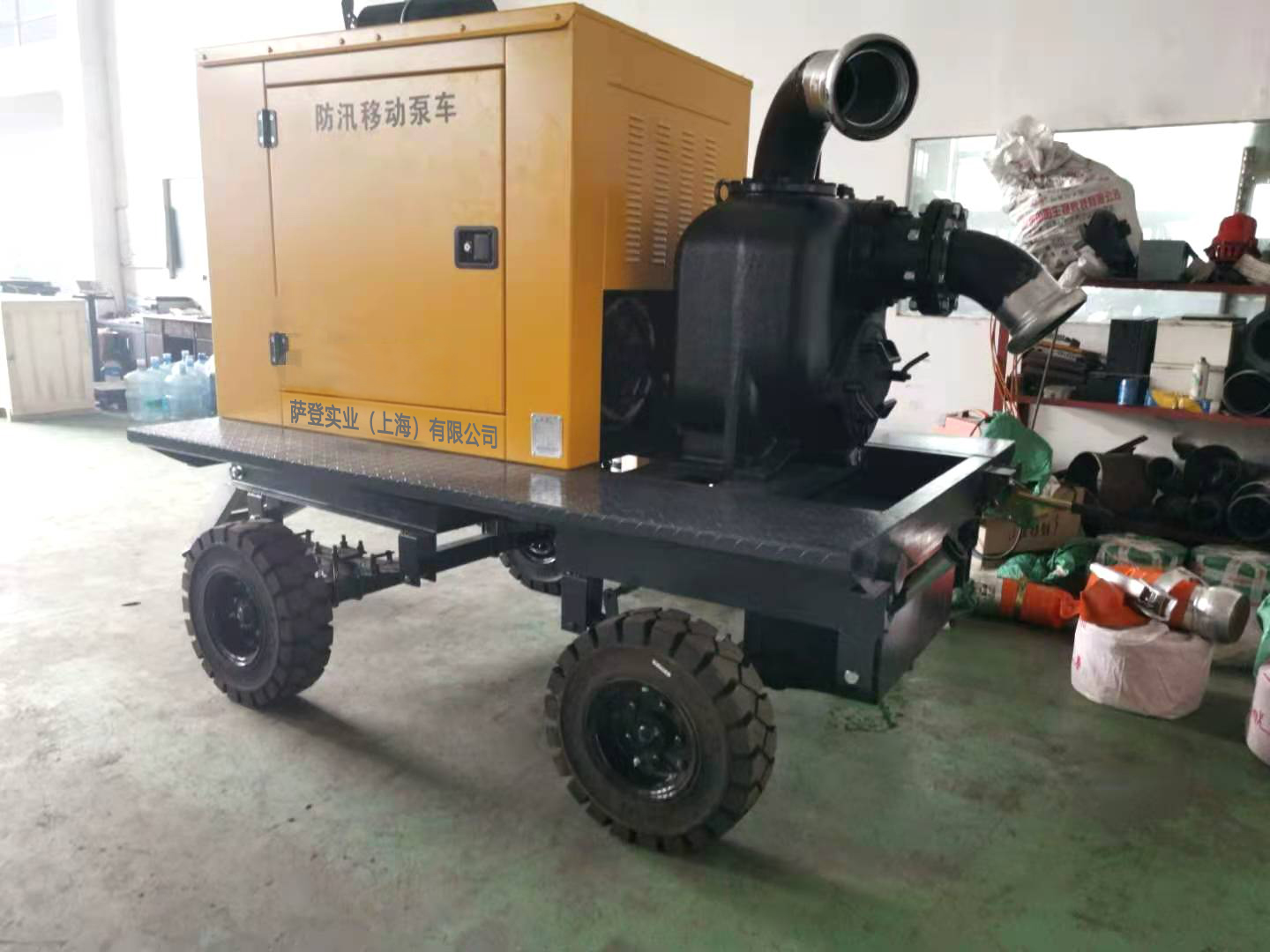薩登12寸移動(dòng)污水泵泵車(chē)生產(chǎn)商