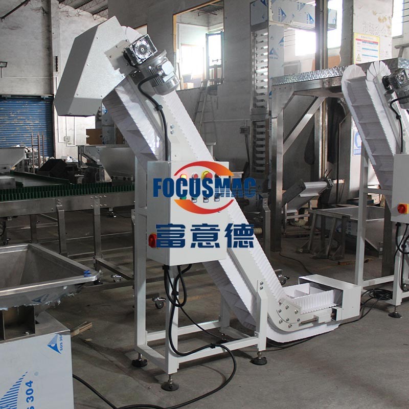 大傾角擋邊皮帶輸送機整機304不銹鋼皮帶輸送機