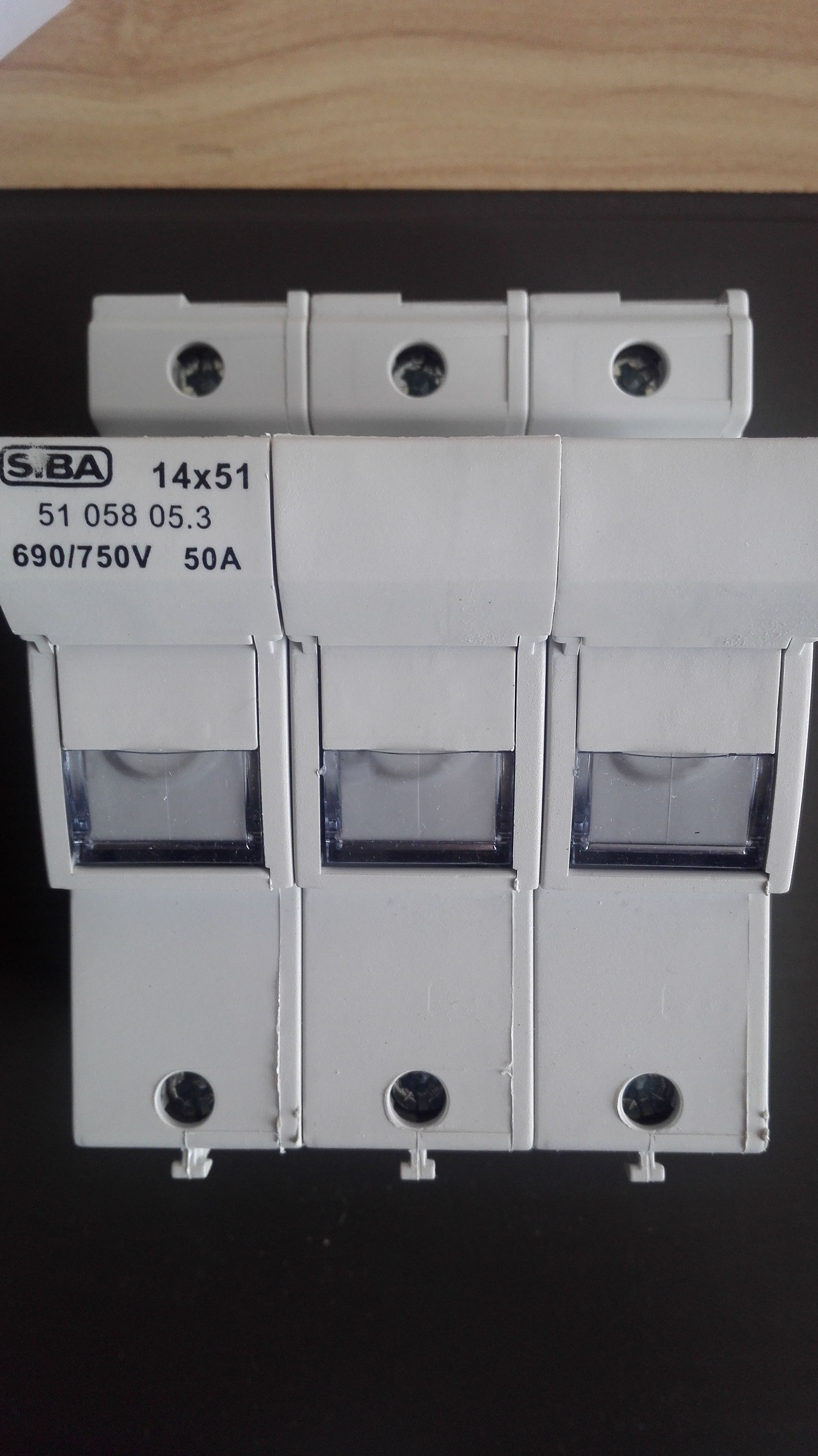 5105805.3德國原裝進口SIBA熔斷器 底座