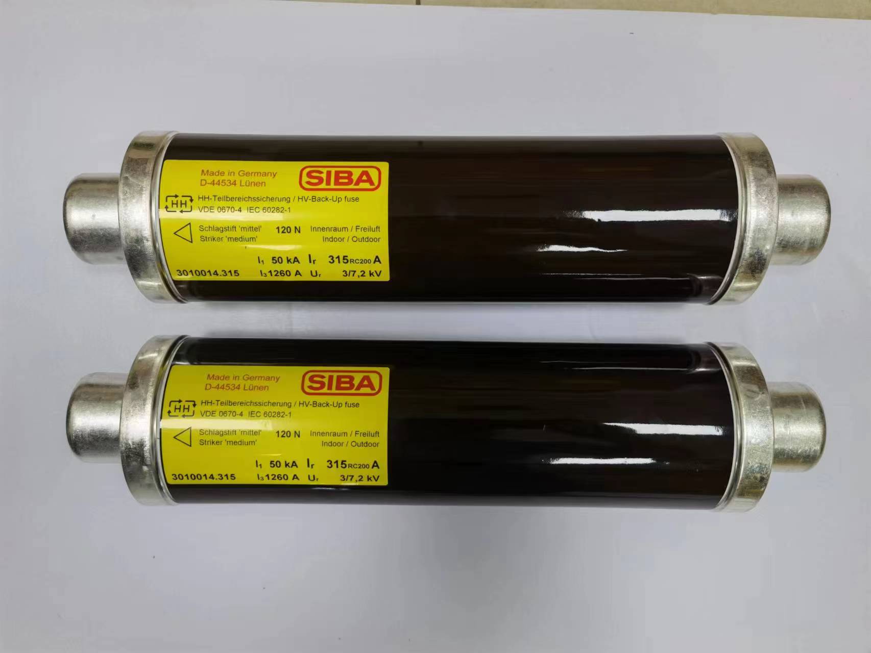 德國原廠直采高壓SIBA熔斷器3010014.315