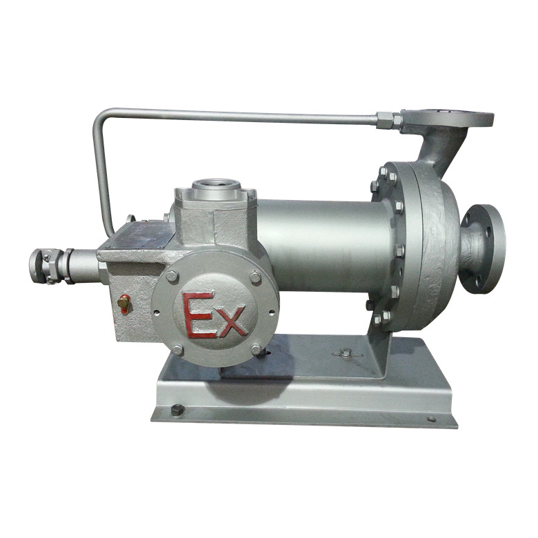 化工屏蔽泵低噪音臥式單級離心泵無泄漏耐腐蝕工業(yè)增壓循環(huán)泵