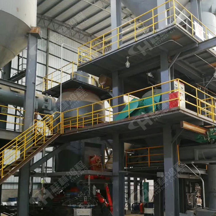 白云石金屬鎂生產(chǎn)線桂林鴻程HLM選礦立磨機(jī)