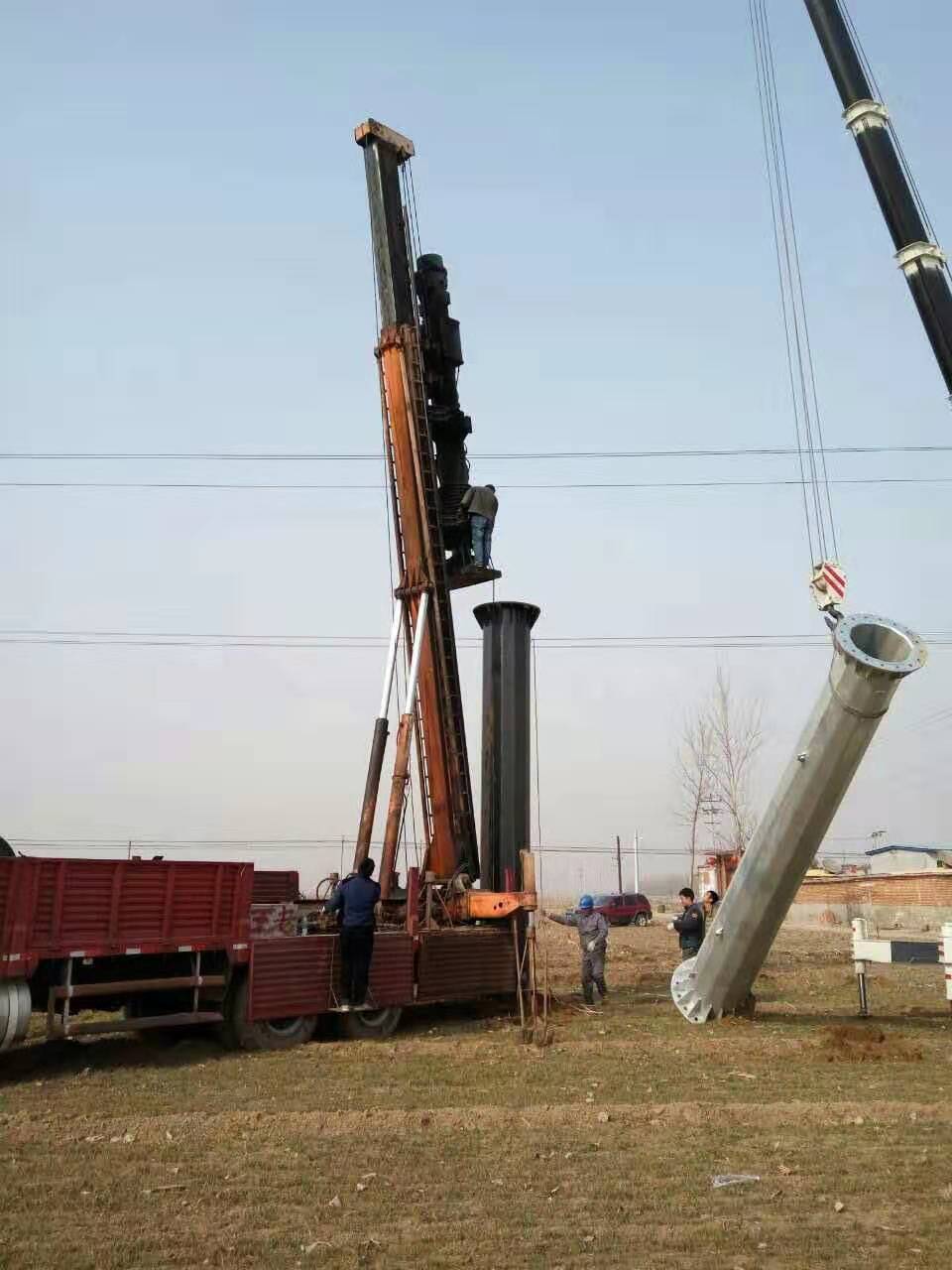 河北電力鋼樁基礎(chǔ) 電力鋼管桿 電力鋼管塔 電力鋼桿廠家