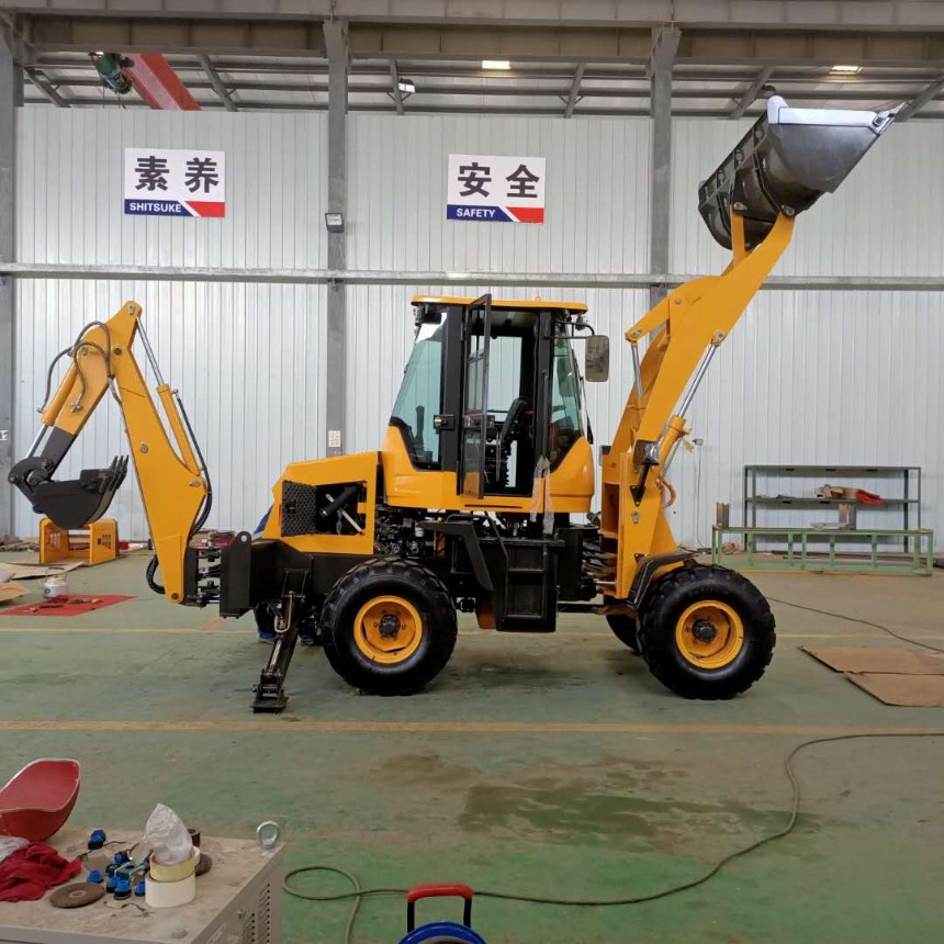 輪式多功能挖掘裝載兩頭忙，用實力征服你的心