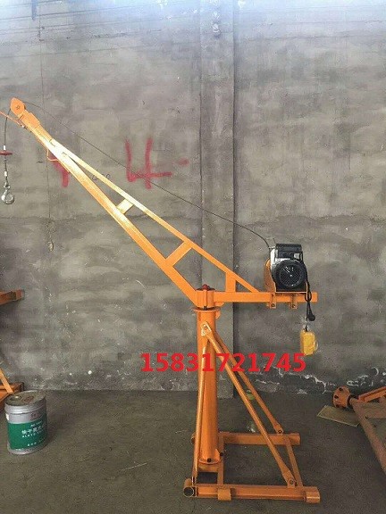1噸室內(nèi)外小吊機多功能提升機建筑裝飾裝修砂石料吊運機