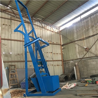 電動(dòng)垂直單斗提升機(jī)  自動(dòng)翻斗式上料輸送機(jī)